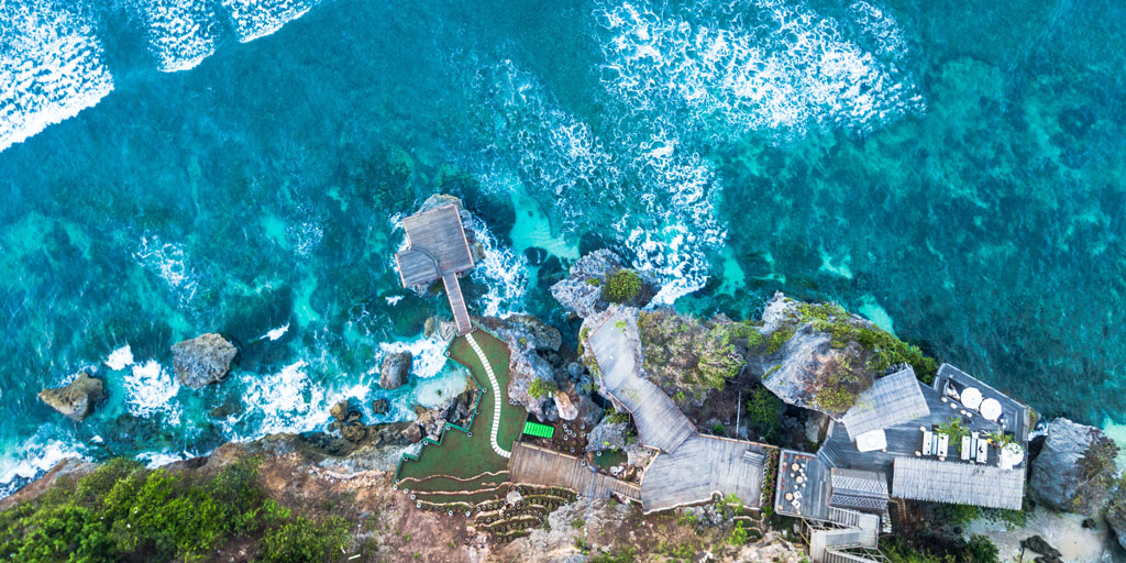 padang padang beach bali aerial view twitter